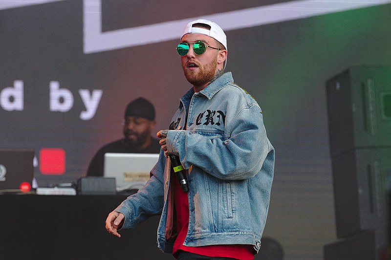 raper Mac Miller na koncercie Splash Festival 2017
